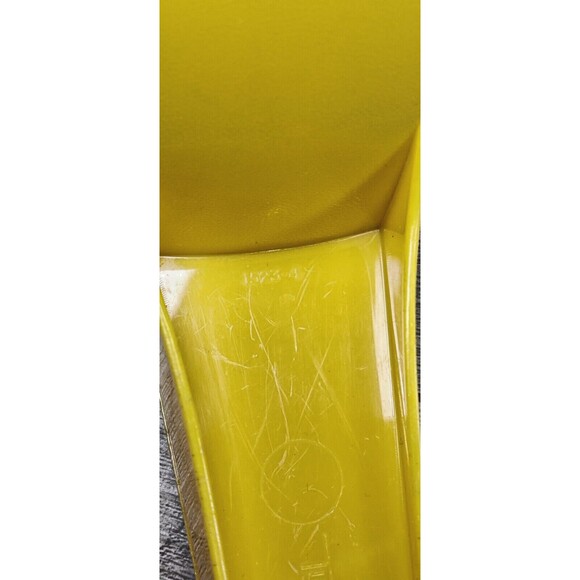 Tupperware #1523-4 Large 2 Qt. Yellow Colander Strainer Vintage - Picture 7 of 7